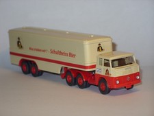 Wiking Schultheiss Bier Henschel HS 20  Koffersattelzug 3/2
