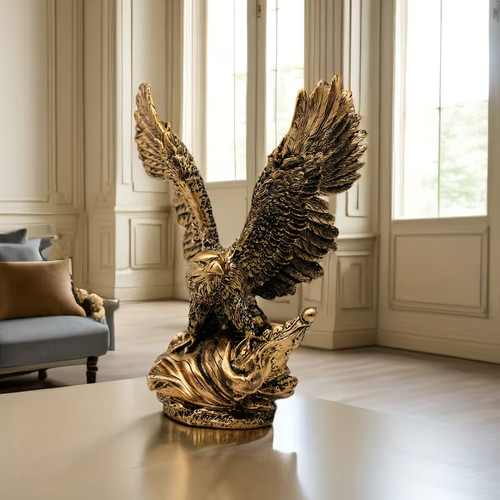 Adler statue flügel - adler,