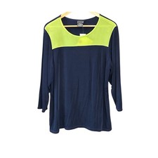 Nwt citiknits lime colorblock - lime,
