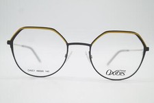 Brille OXIBIS CA5C1 Schwarz Gold Oval Brillengestell eyeglasses Neu