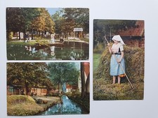 AK 3x Spreewald Lehde - Im Heu Tracht - Gasthaus Eiche