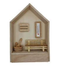 Miniatur Sauna für Wichtel