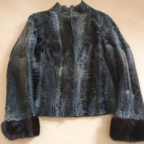 Pelzjacke breitschwanz sehr - pelzjacke,