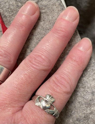 Claddagh ring 925 größe - ca.,