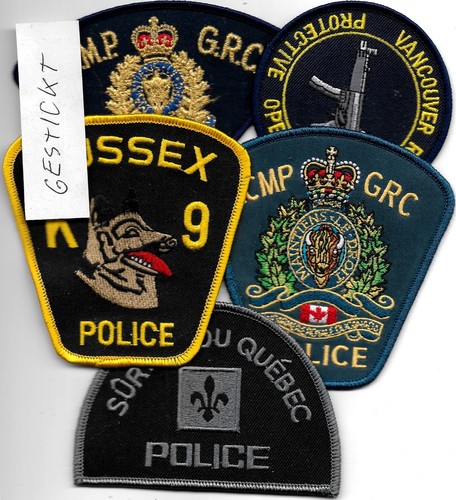 Stück canada police patch - 5,