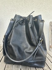 Louis Vuitton Noe Beuteltasche & Kordelzug Schwarz Epi-Leder