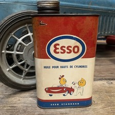 Esso Standard Öldose 60er Patina 1 Liter Herr Frau Tropf Deko Vespa  Messbecher 