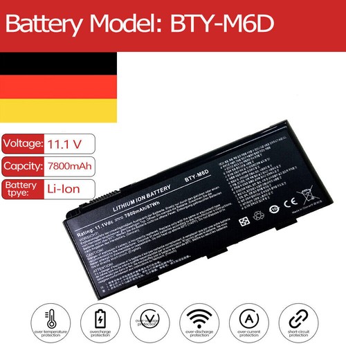 Akku für msi gx600 084uk - akku,