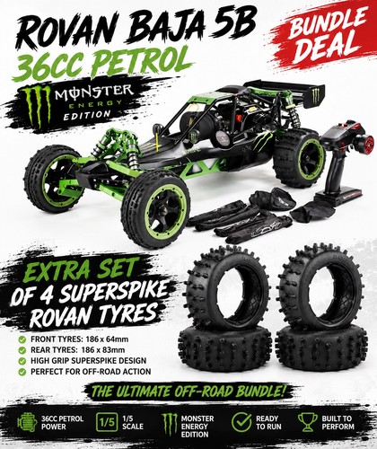 Rovan baja rc - baja, 36cc