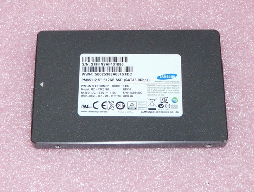 512gb samsung ssd - ssd, pm851