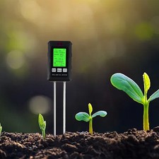 Unverzichtbares Werkzeug f��r G?rtner zuverl?ssiger 6 in 1 Bodentester mit hin