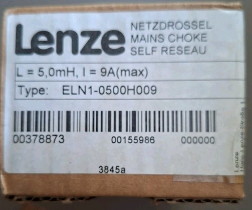 Lenze netzdrossel type - lenze,