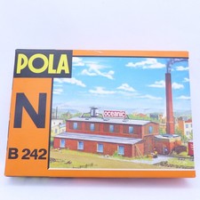 Pola Bausatz Spur N B 242 Fabrikgebäude mit Schornstein oceanic in OVP EX6812