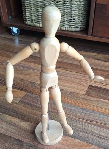 Ikea dekofigur gliederpuppe - ikea,