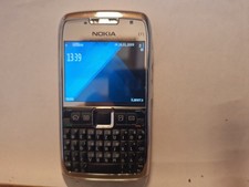 Handy Nokia E71 - silber (Ohne
