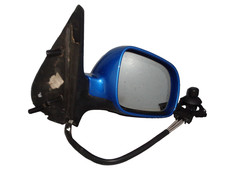Seitenspiegel manuell 6N0857934 rechts blau LA5M VW Polo 6N2 1.4 MPI