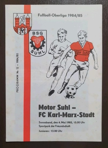 Ddr fussball oberliga programm - ddr,