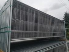 45 x Bauzaun halbhoch | 3,43 x 1,15 m | Mobilzaun 158 lfm | KOSTENLOSE LIEFERUNG