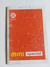 Leyland mini special - leyland,