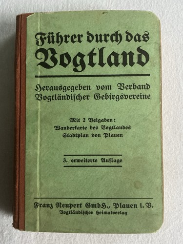 Reiseführer vogtland 1935 - reiseführer,