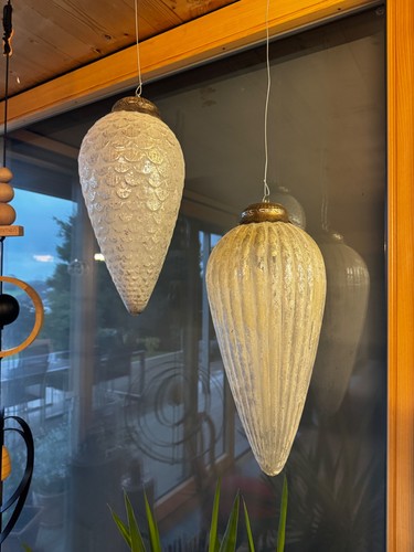 Deko große glastropfen 2 - -, glastropfen,