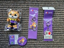 2 X Schlüsselring, Button