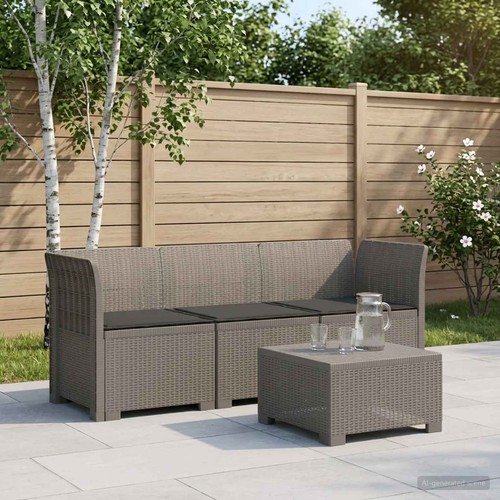 Sitzer gartensofa mit - gartensofa,