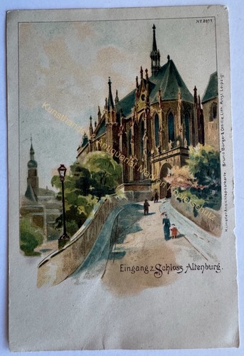 Litho schloss altenburg - litho,