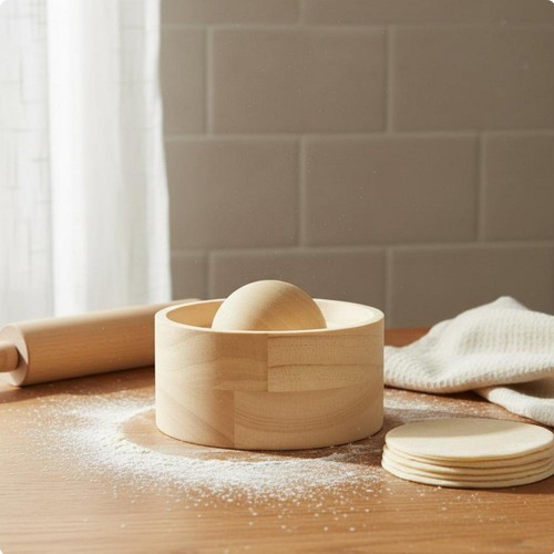 Ravioli teigpresse aus holz - aus,