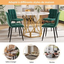 Esstisch-Set 5-teilig 100cm