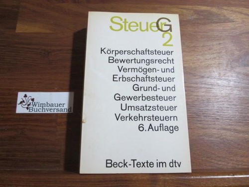 Steuergesetze teil 2 - teil:,