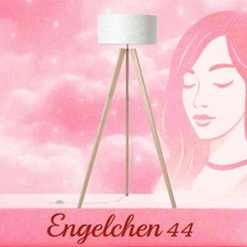 T85B) Brilliant Leuchten Stehleuchte Lampe GALANCE Holz/Weiß 40W E27 Stehlampe