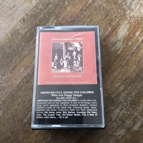 Childrens songs cassettes - songs,