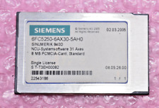 Siemens Sinumerik 840D NCU System Software 31 Axes 8BM Typ 6FC5250-6AX30-5AH0