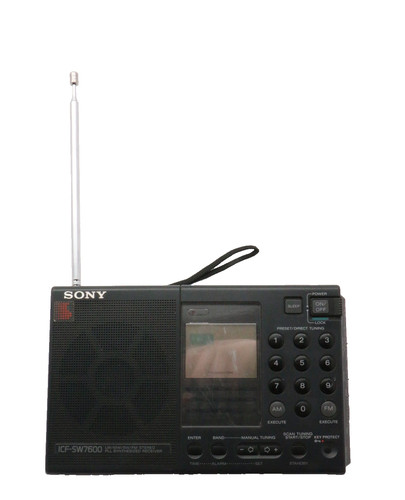 Sony icf sw7600 weltempfänger - sony,
