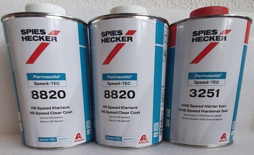 Spies hecker klarlack set - spies,