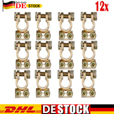 12x Batterie-Polklemmen Set Autobatterie KFZ Anschluss Batterieklemme Klemme Pol