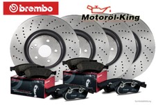 Brembo Bremsenset gelocht für