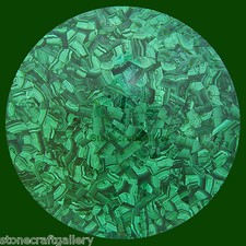 12 " Malachit Selten Pietra