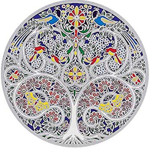 Fensterbild mandala tree - mandala,