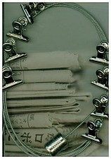 Fotoleine CLIPS 8 Magnete / 150 cm 