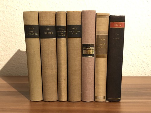 Alte emile zola bücher - zola,