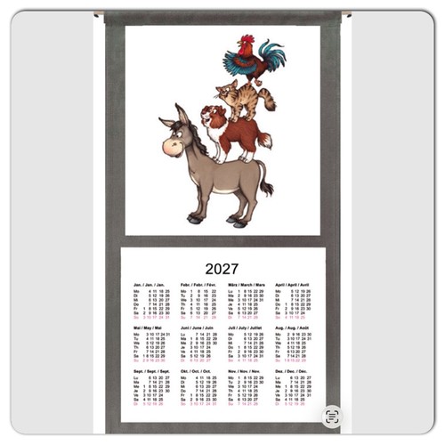 Stoffkalender 2027 - ,