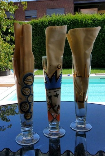 Ritzenhoff bierglas - 3x,