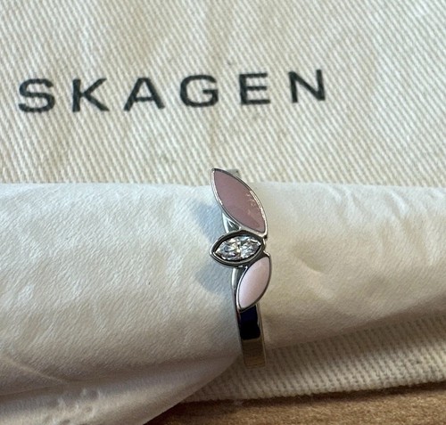 Skagen ring edelstahl 7 - gr.,