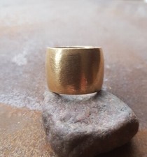 Ring 750er Gelbgold - Goldring, Handarbeit- Massiv- Gewicht : 3️⃣8️⃣ GRAMM 
