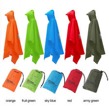 Regenponcho Poncho mit Kapuze Regencape Regenschutz Fahrrad Regenjacke