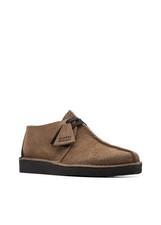 Clarks Originals Herren DESERT TREK Dunkelgrau Wildleder Schuhe