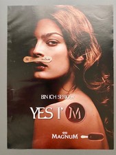 Bin ich seriös? Magnum Eis 2006 Vintage Ad Werbung Reklame