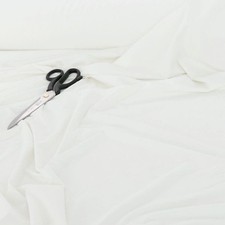 8m creme weiß Baumwoll Jersey